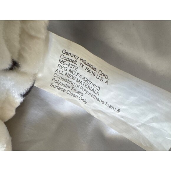 Dalmatian Christmas Plush Santa Hat & Bells Animated Singing Toy Gemmy VIDEO - Picture 4 of 5